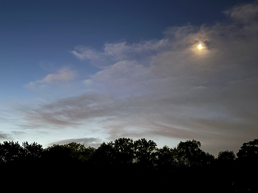 May moonrise